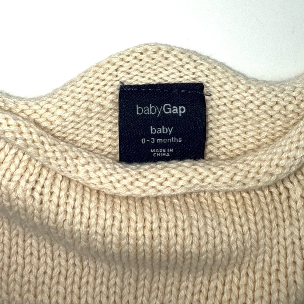 Baby Gap Boy's Mustache Sweater - Picture 3 of 3
